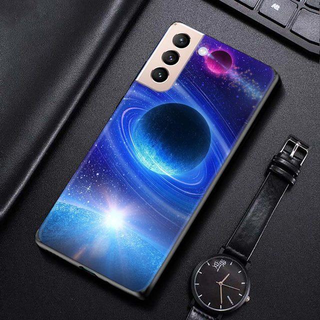 Чехол для телефона для Samsung Galaxy S21 S20 S10 S9 S8 Plus Ultra 5g S10lite S10e S7edge S20 S21 Fe, мягкий чехол Земля Луна Планета