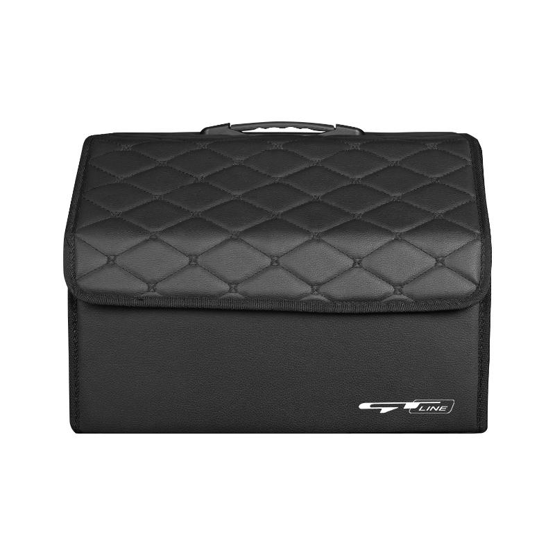 ISFR5 Car Trunk Organizer Box Foldable Storage Tidying Bag Accessories For Kia GT-Line KN Sportage Ceed Rio Picanto Sorento Soul