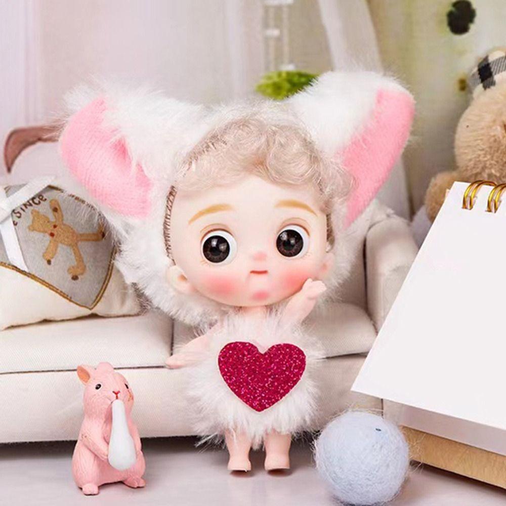 Шарнирные BJD куклы Фигурки Игрушки Мини куклы Игрушки Подарок Одежда Наряд для девочек