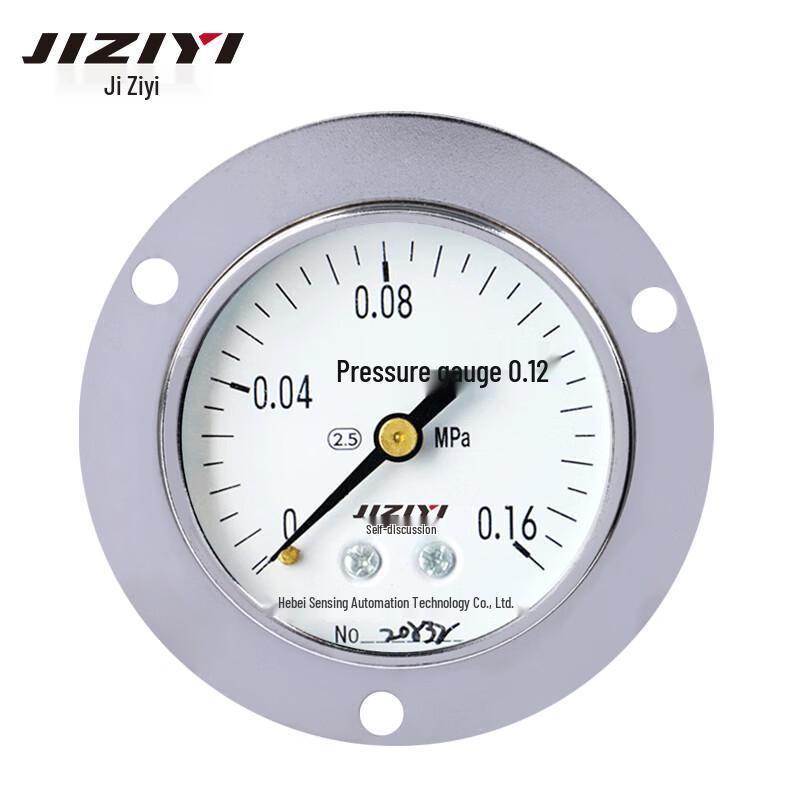 Осевой фланцевый манометр Ji Zi Yi Y-60ZT (Китайская версия)