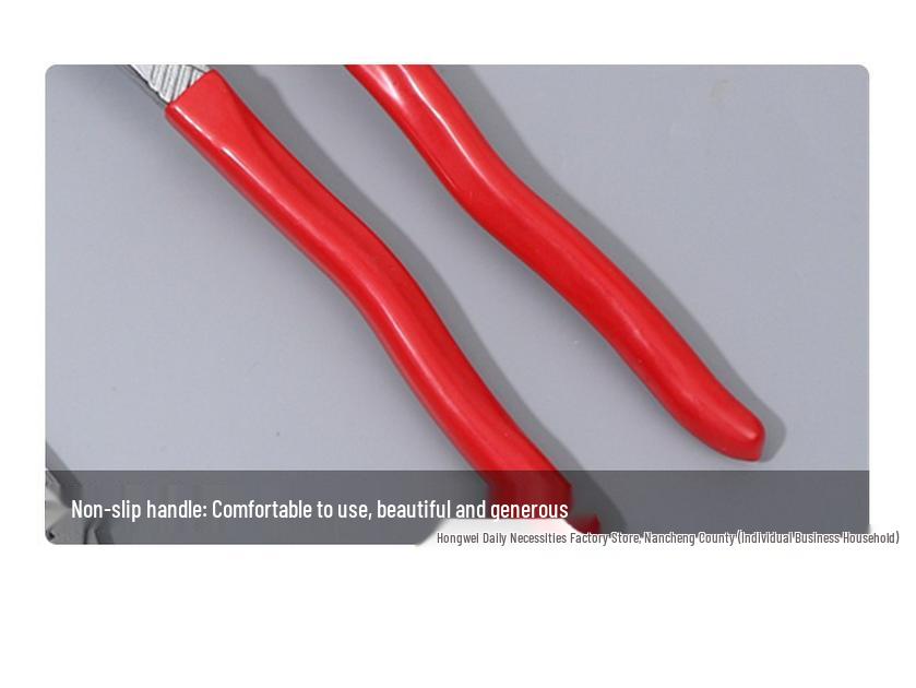 Регулируемые нескользящие хромированные клещи для водопроводных труб, дизайн «Орлиный клюв», для дома и авторемонта