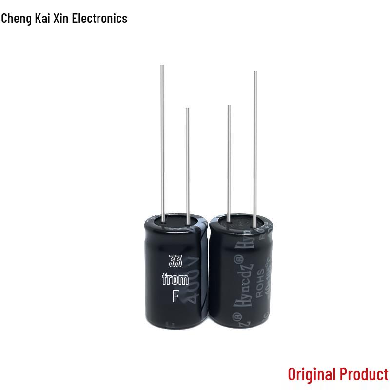 Aluminum Electrolytic Capacitor 400V 33uF, In Stock