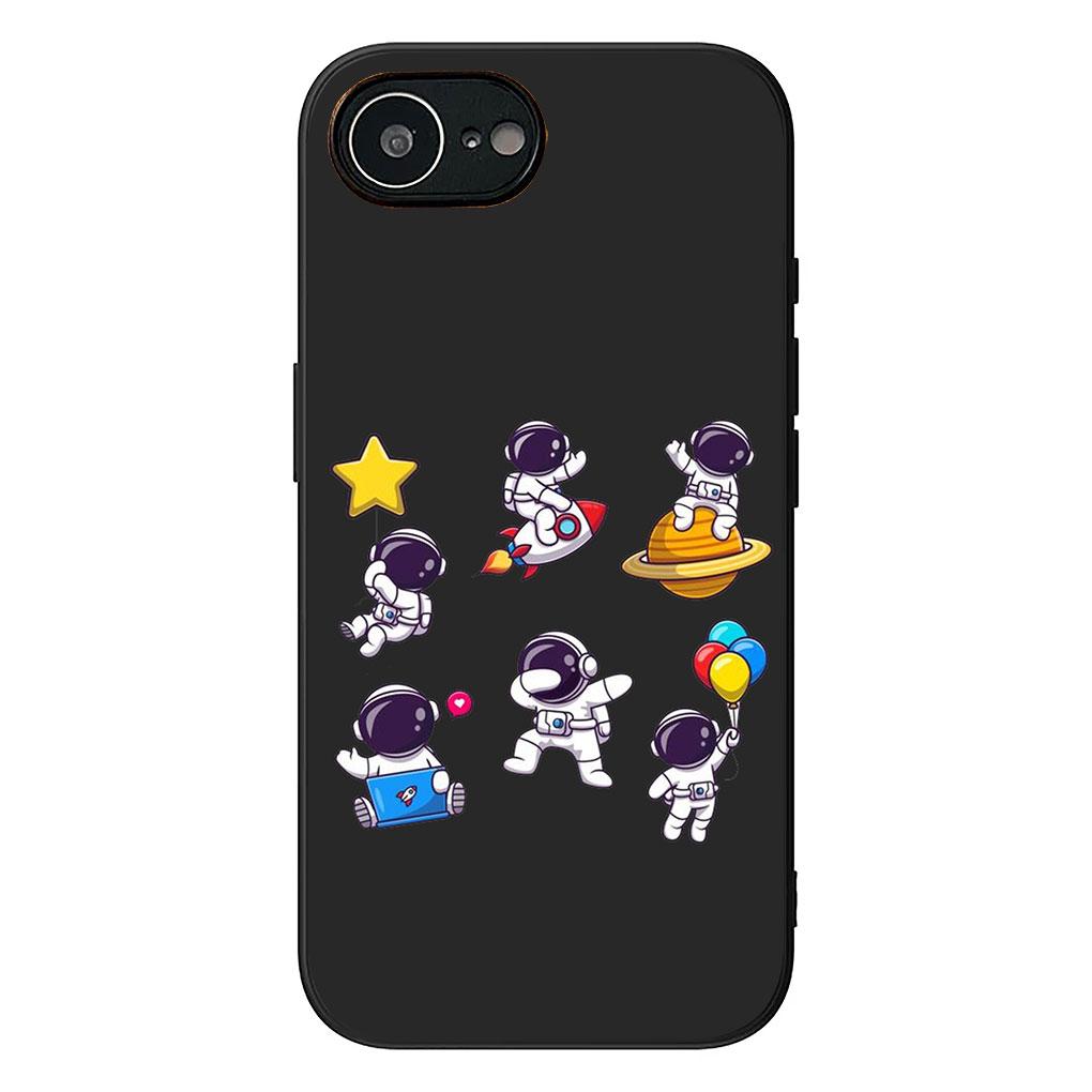 Cover for Apple iPhone 17 16 14 15 Pro Max Plus 15+ 16E XR ProMax Air 16+ Phone Case Alien Universe Galaxy Space Astronaut Star