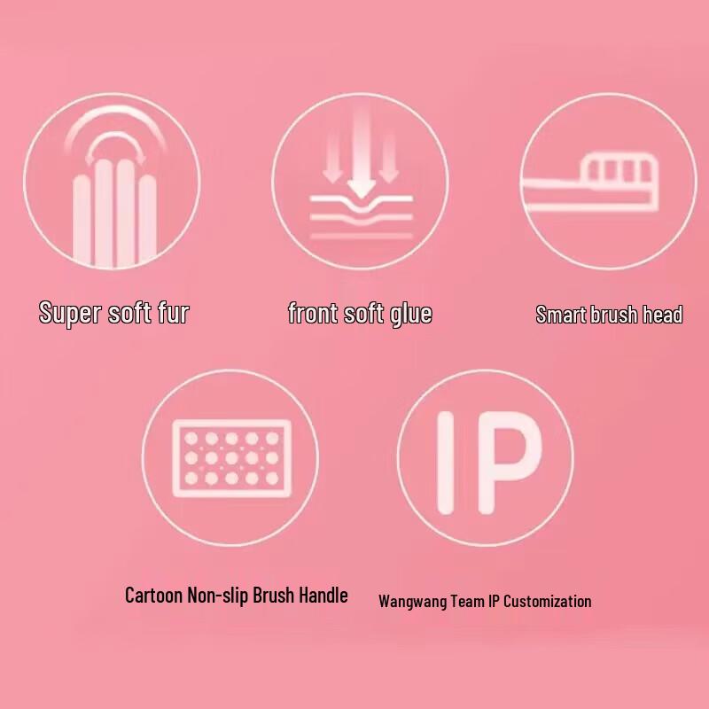 Cold Sensitive Spirit Children's Soft Bristle Toothbrush