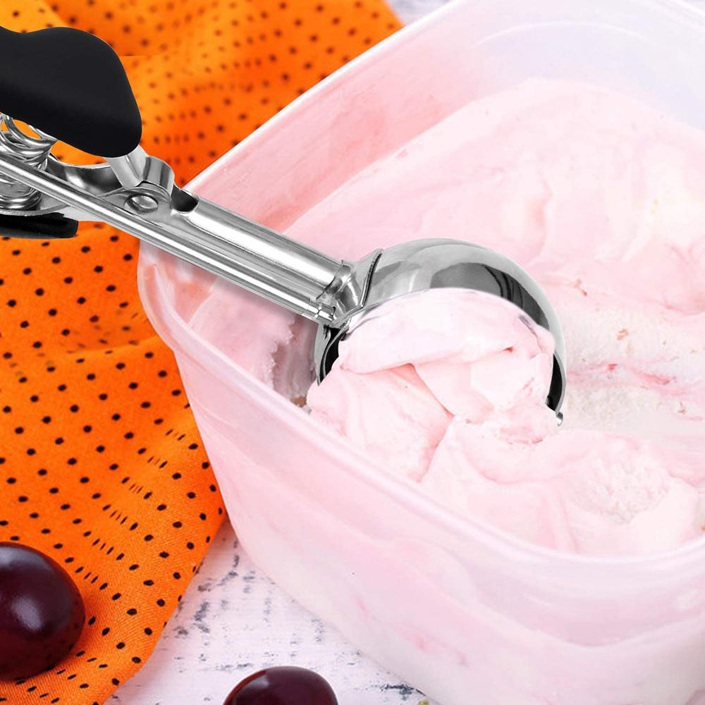 Food Portioner Cutter for Watermelon Ice Ball Digger Ice Cream Scoop Kitchen Tool Ice Ball  Spoon