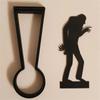 Funny Shadow Projector Candle Stand Black Candle Holder Shadow Projectors Candlestick Holders