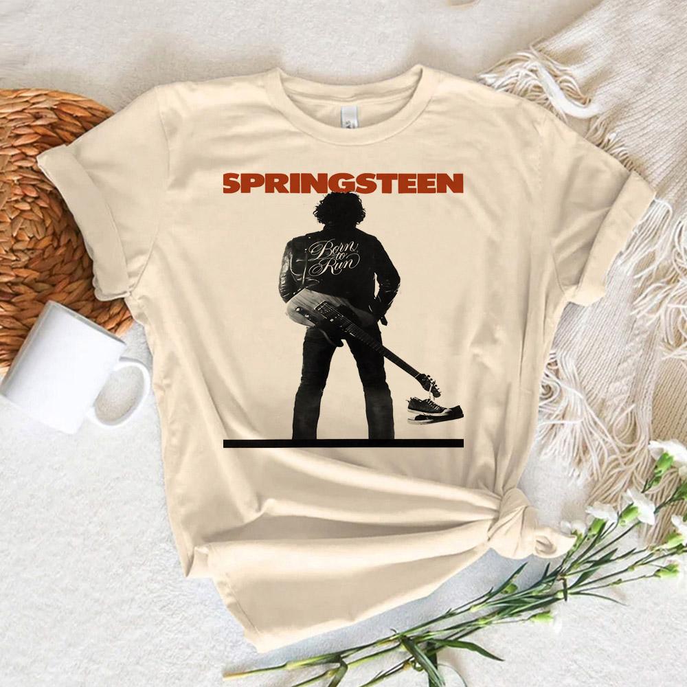 Bruce Springsteen T Shirt Women Funny Harajuku Designer T Shirt Girl Funny Clothes