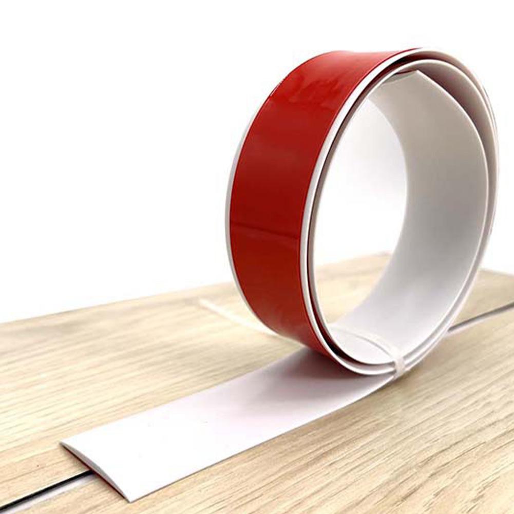 PVC Flat Floor Transition Strip Laminate Floor Door Divider Strip Adjustable Door Bottom Seal Strip Weatherstrip