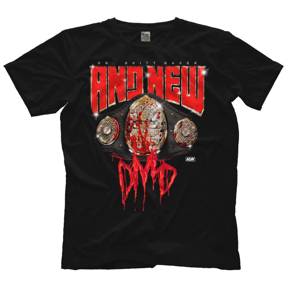 Britt Baker And NEW AEW Official TShirt Unisex T-Shirt