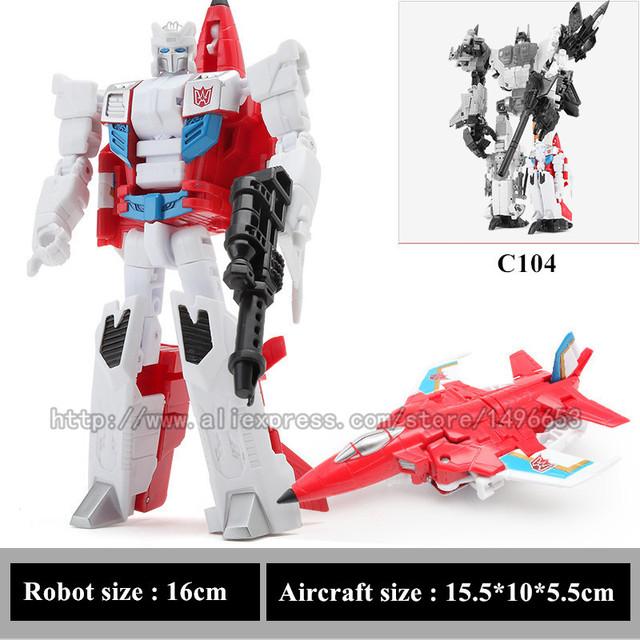 NEW Arrive G1 KO Transformation Toys 5 IN 1 Action Model Timeless Dinosaur Robot Model Kids Children Present Durable