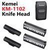 Kemei 1 Набор Лезвий для Триммера Для Km-1102 Триммера Электрической Бритвы Запчасти Сетка Острая Бритья Сменные Головки Ножа Головки Ножа