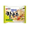 Nongshim Кальгуксу с анчоусами, суп с лапшой ручной нарезки 98 г (2 варианта)