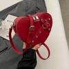 2024 New Fashionable and Popular Rivet Versatile Crossbody Bag Women's Love Bag Handbag