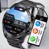 Новые 1,5-дюймовые умные часы для мужчин, Bluetooth-звонки, пульс, ЭКГ, здоровье, фитнес, спортивные часы, IP68, водонепроницаемые, для деловых мужчин