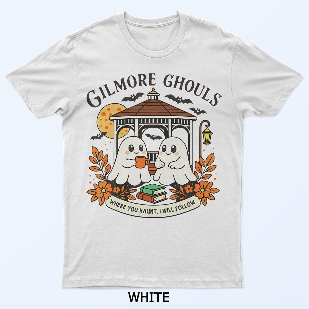 Gilmore Ghouls Где ты обитаешь, я последую Хэллоуинская футболка