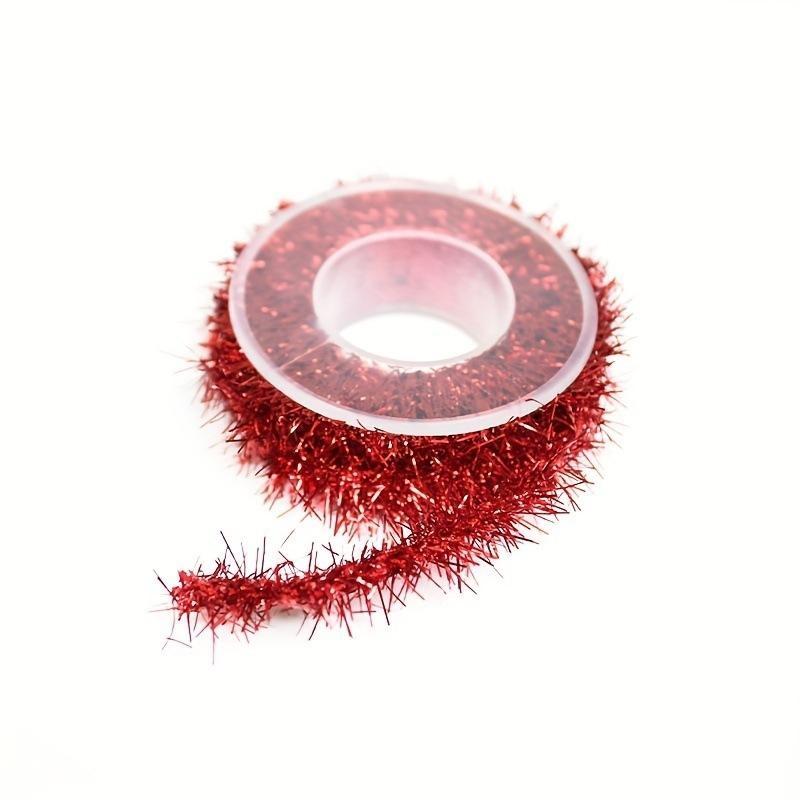 Украшения на Хэллоуин Рождественские цветные шерстяные полоски DIY Металлическая проволока Пряжа Праздничные украшения