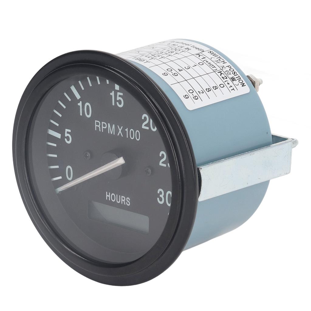 Тахометр постоянного тока от 10 до 32 В, цифровой счетчик моточасов 3049555, тахометр от 0 до 3000 об/мин для генераторных установок