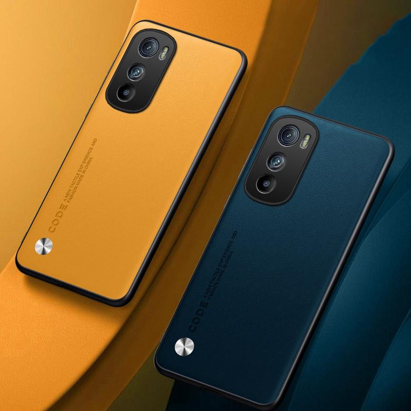 Роскошный чехол из искусственной кожи для Motorola Moto Edge 30 Pro, задняя крышка, матовый силиконовый защитный чехол для телефона Motorola Edge 30 5G