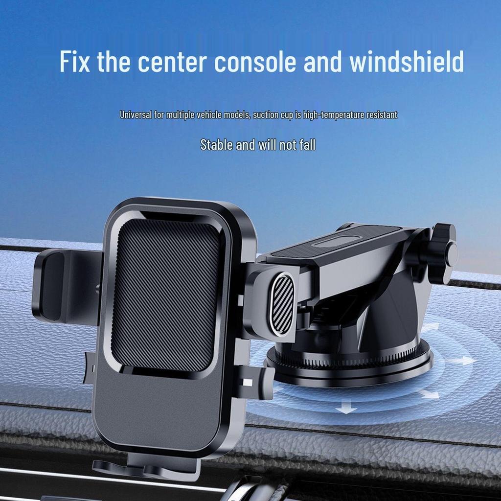 Rotatable Shockproof Car Dashboard Phone Holder with Suction Cup