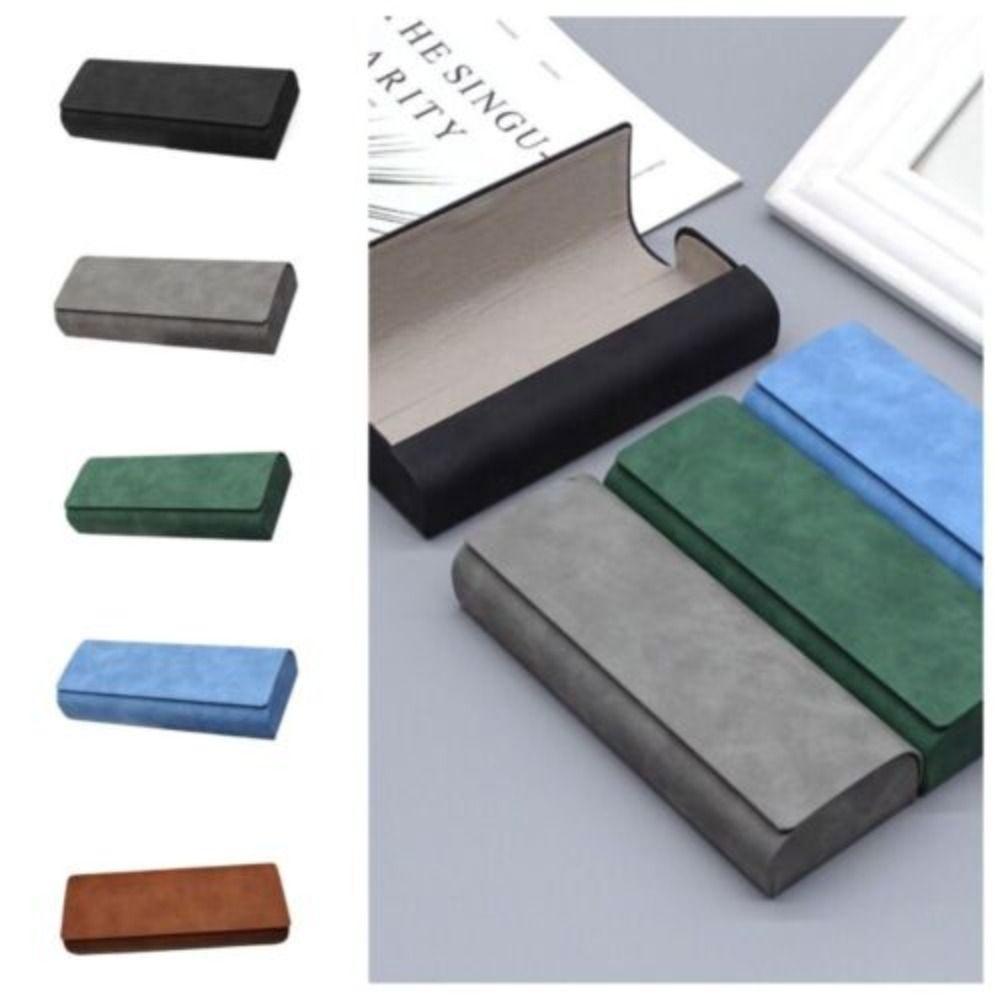 PU Leather Eyewear Bag Waterproof Spectacle Case Portable Glasses Box