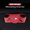 For BMW 1 2 3 4 5 6 7 X Series Z4 G11 G30 X1 F48 X2 F39 X3 G01 X4 G02 Car Interior Glasses Case Sun Visor Sunglasses Box Holder BF2