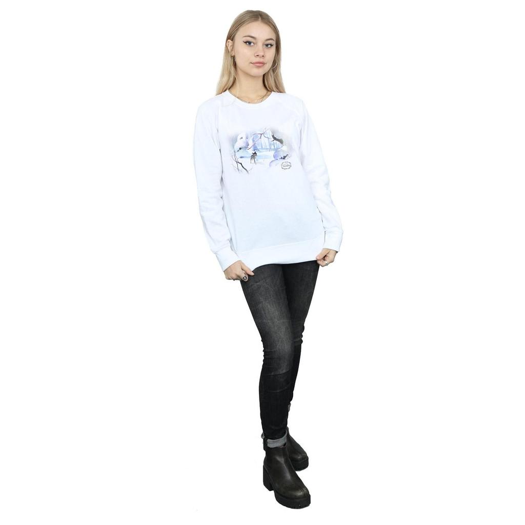 Disney Womens/Ladies Bambi Snow Sweatshirt