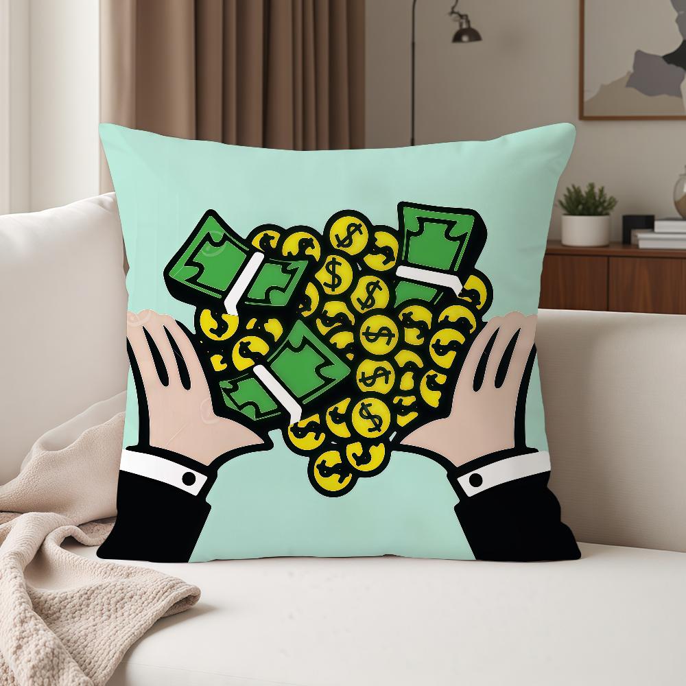Mind Games MMonopolys Pillow Case Suitable For Bedrooms Living Rooms Cars Home Decoration