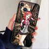 Love Live-Нисикино Маки Чехол для телефона для iPhone17,16,15,14,13,12 Plus,Max Мягкий Силиконовый Черный Чехол