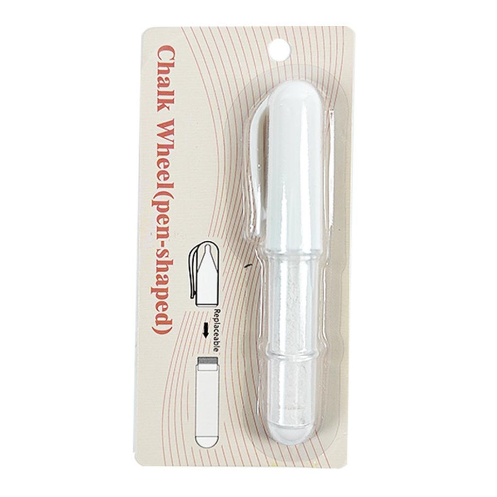 Мел портновский в форме ручки, стираемый, удобное меловое колесико, маркер для ткани для любителей шитья своими руками