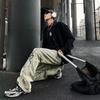 Nike Initiator Тканевые Нескользящие Износостойкие Низкие Беговые Кроссовки Мужские Черный Серебристый 394055-001(Команда162-)