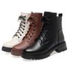 Winter Shoes Boots Women Large Size Non-slip Women's Snow Boots Genuine Leather Warm Women's Ankle Boots