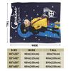 Плед из мультфильма «Коралина»  Дорожный фланелевый плед для гостиной Теплый мягкий Качественный индивидуальный дизайн Покрывало Идея для подарка