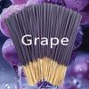 Grape Bamboo Incense Sticks - 20/50/100 Pack, 22cm Aroma Diffuser, Popular Scent.