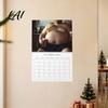 Office Gag Present for Colleagues 2027 Beer Bellies Wall Calendar Funny Men Photo Monthly Planner with Coil Humorous Gift Binding Home Bar