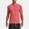 Under Armour Мужская футболка Rush Series Training Sports с круглым вырезом Venom-Red 1361130-690