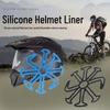 Universal Silicone Cycling Helmet Liner: Breathable, Anti-Odor, Hair-Friendly, Free Shipping