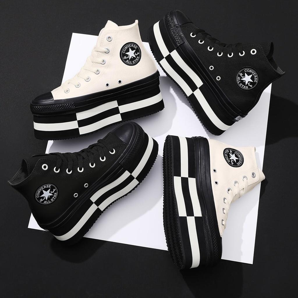 Кроссовки All Star Chunky Block ALL STAR CHUNKYBLOCK HI Черный см [Converse] Толстая подошва 24.5