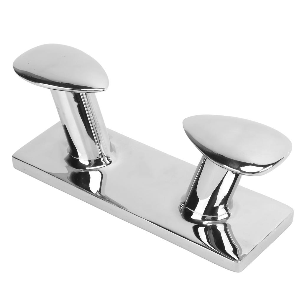 Marine Bench Bollard 8in 203mm 316 Stainless Steel Universal Mirror Polishing Surface