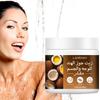Coconut Oil Face & Body Scrub-Cleaning and Smooth Body & Face skin-Form a Moisturizing Membrane On the Skin To Lock In Moisture,200g