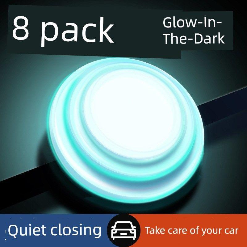 Car Door Shock-Absorbing Cushion Pads, Car Anti-Collision Strips, Rearview Mirror Bumper Strips, Thickened Door Anti-Vibration Pads