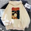 Толстовки Pingu женские винтажные харадзюку Флис японские свитшоты