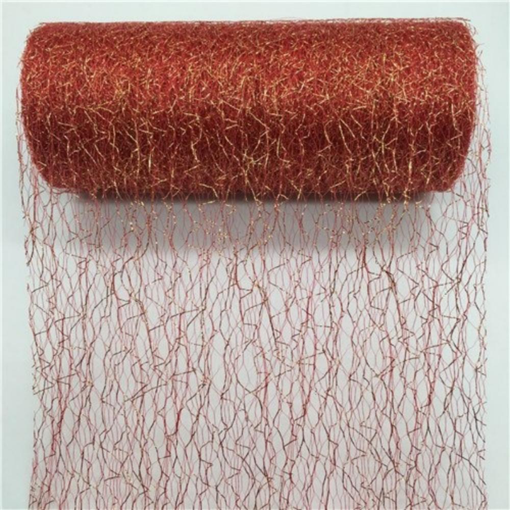 15 см * 10 лет, золотистая, серебряная проволока, тюль, рулон, катушка, ремесло, свадебная вечеринка, украшение «сделай сам», из органзы, прозрачная марля, элемент скатерти