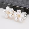Five Petal Flower Jeans Waist Tightener Imitation Pearl Clothing Waist Adjuster  for Jeans