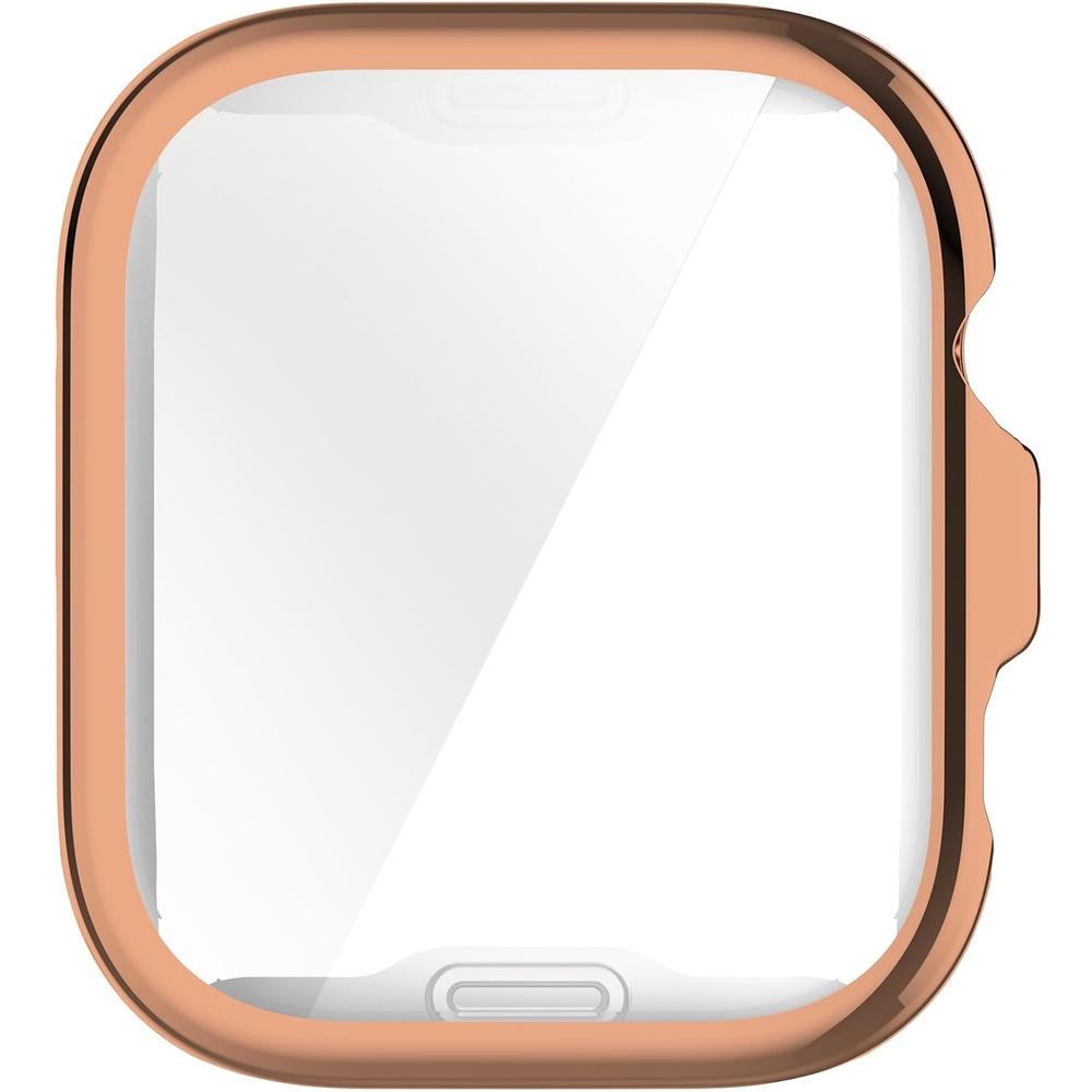 2-in-1 Case with Screen Protector for Huawei Watch Fit 4, Rose Gold