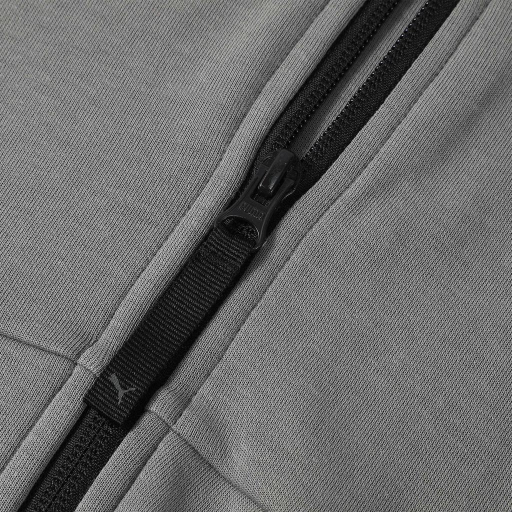 Puma Удобная универсальная куртка с капюшоном и застежкой-молнией, с длинным рукавом, мужские куртки, серая 687575-79