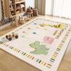 Cartoon Animation Imitation Cashmere Bedroom Carpet Living Room Bedside Rug Home Coffee Table Rug Non-slip Cozy Carpet