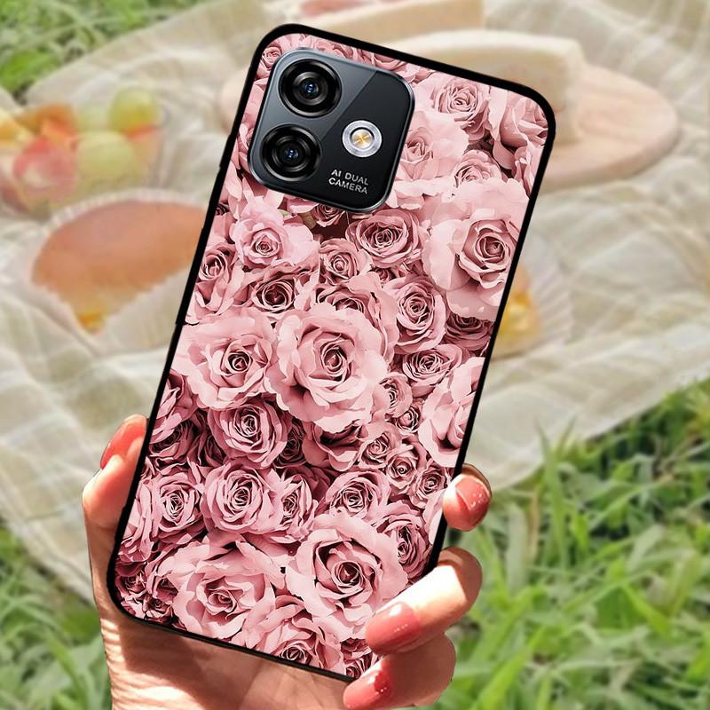 Чехол-бампер для Ulefone Note 16 Pro, силиконовый, мягкий, мраморный, черный, Funda для Coque Ulefone Note 16 Pro, защитный