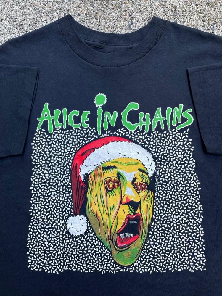 Новый рождественский подарок Alice In Chains для фанатов, унисекс, размеры S-5XL, футболка SS2603
