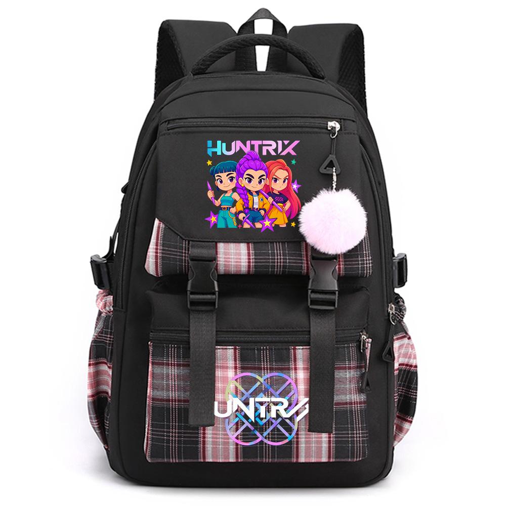 Anime Cartoon K-Pop Printed Large Capacity Backpack for Teenger Student Girl Boy Schoolbag Bookbag Kid Gift Women Waterproof Travel Bag Mochila