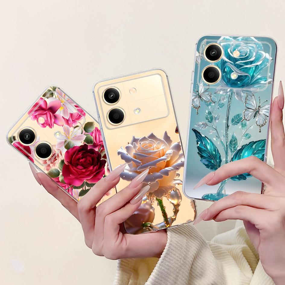 Для Xiaomi Poco X6 Pro 5G Чехол Новый Крутой Мультяшный Дракон Мягкий Силикон Тонкие Чехлы для Телефона Для Xiaomi Poco X6 Neo Чехол PocoX6 Корпуса